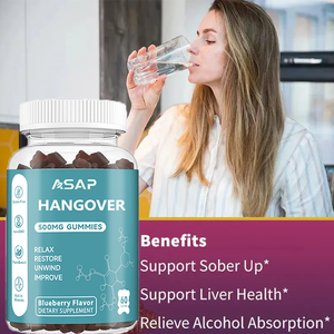 Gomitas Anti-Resaca ASAP OEM, Precio de Fabricante, Suplemento de 1000 mg, Gomitas para la Resaca al por Mayor - Product Image 3