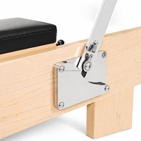Nouveau design exclusif Tmax : Cama de Pilates en bois d'érable, Reformer Pilates durable pour usage commercial, certifié CE