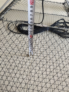 Pot de poisson en maille PE Pot à <span class=keywords><strong>écrevisses</strong></span> Filet de pêche Pièges d'aquaculture en nylon de vente chaude - Product Image 3