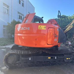 Excavatrice sur chenilles Hitachi ZX135US d'occasion, 14 tonnes, à bras court, faible nombre d'heures, bras ultra-court, bras à zéro projection, à vendre - Product Image 4