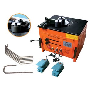 Cintreuse de barres d'armature monophasée 220V/110V, 94 kg, automatique, en acier inoxydable, avec moteur, prix usine - Product Image 3