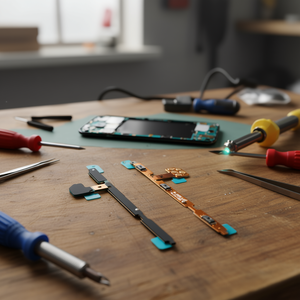 Cavo flessibile di ricambio per il pulsante di accensione e volume del Samsung Galaxy A02, accessorio per la riparazione del modello A022 - Product Image 3