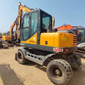 Used <b>Mini</b> Digger Excavator 7ton Wheeled Excavator Xy75W/Xy75W-8/Xy75W-9 for Sale Used Wheel Excavator In Dubai - Product Image 2