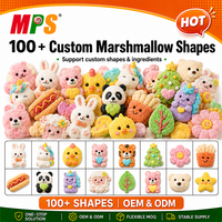 Vente en gros de sucettes en forme de dessin animé personnalisées, bonbons fruités sucrés, marque privée OEM ODM Halal BRC Factory