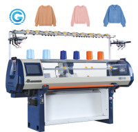 Máquina de Tejer Plana Computarizada Gold Beam Light Needles para Uniformes Escolares