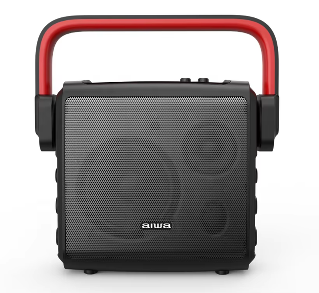 AIWA VA-X50V 5.25-inch 30-50W for 5.0 Portable Wireless Speaker RGB LED Lighting Built-in Mic Display Screen Mobile Phone