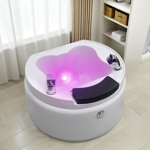 <span class=keywords><strong>Spa</strong></span> Massage Fuß wanne Schüssel Acryl Fuß Badewanne Acryl Massage stühle Pediküre - Product Image 5