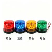 Luz Estroboscópica LED de Emergencia para Tráfico, 12-24V CC, Material de PC, Luz de Alarma Intermitente para Sistema de Advertencia de Seguridad