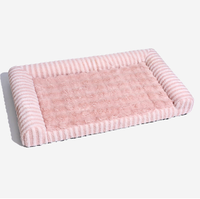 Einfaches, modisches, abnehmbares, großes orthopädisches Hundebett zur Angstlinderung, warmes, bequemes Plüsch-Katzenbett – abnehmbar, waschbar, für draußen geeignet