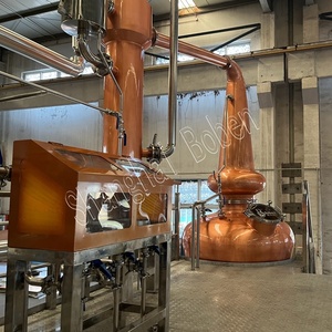 Boben vente en gros personnalisé 4000L grande distillation encore Mlat Pot cuivre encore équipement de distillation cuivre Double pot <span class=keywords><strong>whisky</strong></span> encore - Product Image 3