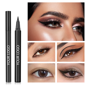 Venta al por mayor Mineral Liquid <span class=keywords><strong>Eyeliner</strong></span> Pen impermeable negro punta fina agua activada Etiqueta Privada para maquillaje de ojos - Product Image 4