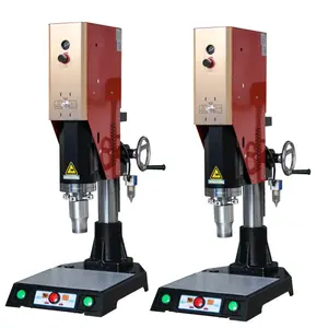 Automatic Digital Welder Cutting Sealing PVC Plastic Fabric 20K 2000W Ultrasonic Plastic Welding Machine