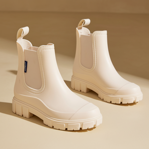 Stivaletti impermeabili moderni da donna Boots-Rain37 pioggia corti a 2 colori - Product Image 1