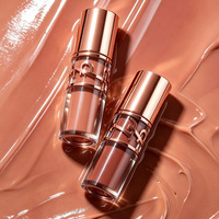 Gloss à lèvres effet miroir Private Label, brillance verre, effet 3D, vitamine E, repulpant, non collant, longue tenue, léger comme une plume