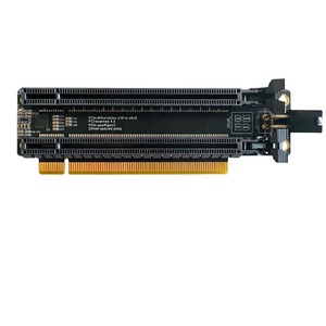 <span class=keywords><strong>Pci</strong></span>-E 4.0 X16 1 Để 2 Mở Rộng Thẻ Gen4 Chia Thẻ Pcie-Phân Chia 16X Để X8X8 Khoảng Cách Khe Cắm CPU 4P/<span class=keywords><strong>SATA</strong></span> Cung Cấp Điện Cổng - Product Image 1