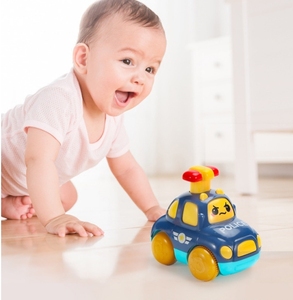 Jouet d'éducation précoce <span class=keywords><strong>pour</strong></span> la formation de préhension par compression <span class=keywords><strong>pour</strong></span> bébé-Petite voiture à recul par inertie - Product Image 6