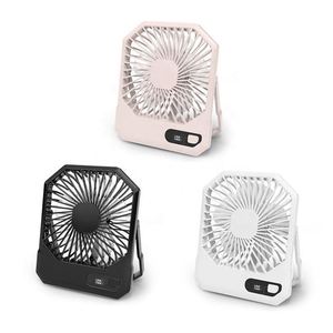2024 New Arrivals Kc Pse Usb <b>Table</b> Ventilator Mini Rechargeable Wall Portable Camping Fan - Product Image 5