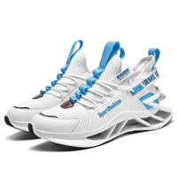 Chaussures de sport pour hommes, grande taille, à lacets, en mesh synthétique, antidérapantes, légères et amortissantes