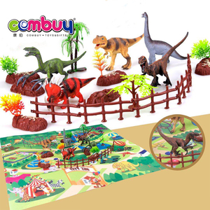 Alfombra de Juego para Piso, Juego de Construcción DIY, <span class=keywords><strong>Mini</strong></span> Animales, Mundo de <span class=keywords><strong>Dinosaurios</strong></span>, Juguetes de Plástico, Modelo Realista para Niños - Product Image 5
