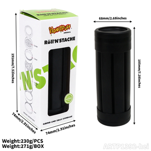 Broyeur à herbes et plateau à rouler multifonctionnel en plastique portable pour le camping en plein air - Product Image 5