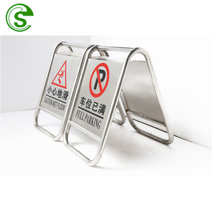 <span class=keywords><strong>Señal</strong></span> <span class=keywords><strong>de</strong></span> Advertencia Metálica Personalizada <span class=keywords><strong>de</strong></span> Acero Inoxidable, Señales <span class=keywords><strong>de</strong></span> Advertencia para Pisos, Señales <span class=keywords><strong>de</strong></span> Tráfico - Product Image 2