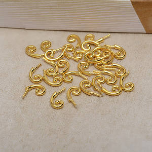 Accesorios de Plata S925 Hechos a Mano, Cuentas Barrocas con Forma DIY 4782, Asas para Teteras, Componentes de Joyería Hueca - Product Image 4