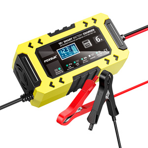 新产品<span class=keywords><strong>2026</strong></span>款汽车电池充电器12V 6A 从0V开始启动通用型Lifepo4铅酸电池充电器带电源 - Product Image 6