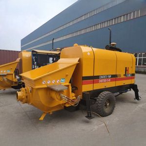 JIUHE Fábrica de China, Bomba de Concreto de 50 Metros, Bomba de Concreto Eléctrica, Bomba de Concreto Móvil - Product Image 6