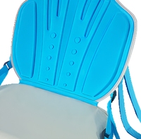 Siège gonflable pour SUP, kayak, planche de surf, paddleboard, canoë, avec tissu Oxford gaufré, léger (1,5 kg)