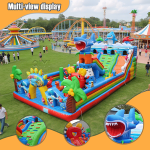 Parco Acquatico Gonfiabile Commerciale Premium con Percorsi a Ostacoli Modulari e Scivoli d'Acqua per <span class=keywords><strong>Avventure</strong></span> in Area Giochi <span class=keywords><strong>Acquatiche</strong></span> - Product Image 3