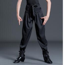 Veste de performance pour garçons, costume de danse latine pour enfants, été, rayée, polyester/coton/soie de lait, tenue d'entraînement - Product Image 6