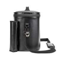 Sac isotherme noir imperméable à prix d'usine pour garder les bières et les boissons au frais, sac de transport thermique isolé