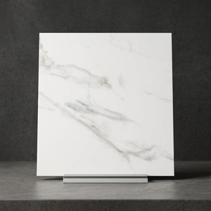 กระเบื้องพอร์ซเลนขัดเงา Arctic Crystal ขนาด 60x60 ซม. ลายหินอ่อนคาร์ราร่าสีขาว สำหรับปูพื้นภายใน - Product Image 2