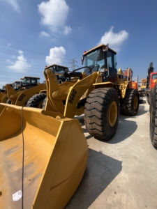 Cargadora de ruedas usada CAT 966G Cargadora de segunda mano 950B 950D 950F 950G 966H 966F Origen americano a la venta - Product Image 3