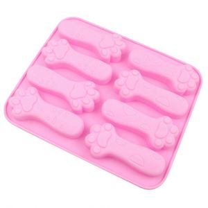 Moule en silicone écologique pour gâteaux, savons et biscuits, forme griffe de chat, pour gâteaux de bébé, outils d'artisanat, personnalisable - Product Image 3