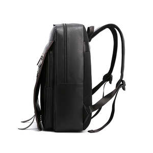 Maletín/Funda/Estuche para Portátil Retro para Hombre, para HP/<span class=keywords><strong>Lenovo</strong></span>/MacBook, de Cuero PU Resistente al Agua, <span class=keywords><strong>Mochila</strong></span> de Viaje de Gran Capacidad - Product Image 5