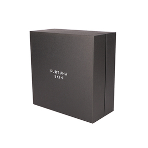 High Quality Handmade Black Matte Cardboard Gift Box Rigid Garment Package Boxes