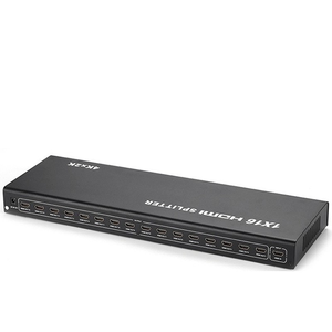 Divisor <span class=keywords><strong>HDMI</strong></span> SYONG de 16 Puertos 4K30hz 1x16 Full HD 1080P <span class=keywords><strong>HDMI</strong></span> 1.4 con Conmutador Convertidor Compatible con <span class=keywords><strong>Audio</strong></span> Digital 4KX2K 3D - Product Image 1