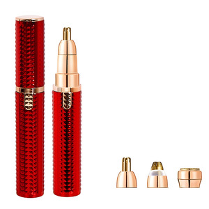 Nouveau 3 en 1 sourcil visage lèvres <span class=keywords><strong>nez</strong></span> épilation électrique épilateur électrique corps tondeuse à cheveux - Product Image 3