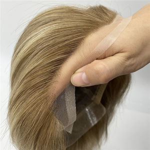 <span class=keywords><strong>Pelucas</strong></span> para pacientes con cáncer Cabello humano crudo sin procesar <span class=keywords><strong>Pelucas</strong></span> sin pegamento Siliconas de encaje completo <span class=keywords><strong>Pelucas</strong></span> de cabello <span class=keywords><strong>natural</strong></span> médico para la pérdida del cabello - Product Image 6