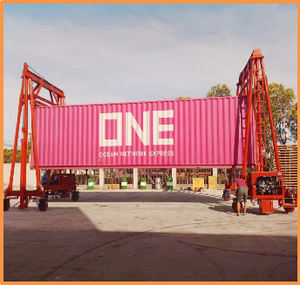 Grúas pórtico RTG eléctricas sin riel de 30 toneladas y 40 toneladas, grúa pórtico de doble haz para elevador de contenedores de 20 pies y 40 pies - Product Image 6