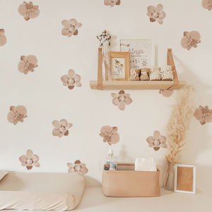 Dessin animé fleur stickers muraux chambre d'enfants salon décoration <span class=keywords><strong>papier</strong></span> <span class=keywords><strong>peint</strong></span> bricolage autocollants auto-adhésifs - Product Image 4