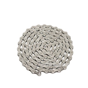 Cadena de Bicicleta Yueli de 7 Velocidades, Acero al Carbono, Duradera, para Bicicleta de Montaña, Equipo de Ciclismo - Product Image 1