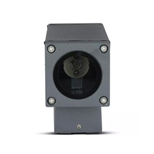 Dubbele balk op-en-neer verlichting IP44 zwarte behuizing buitenplafondlamp wandlamp met GU10 lamphouder SKU-8627 - Product Image 2