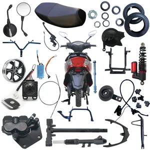 Fournisseur d'or de la Chine tous les accessoires de rechange pour cyclomoteur kit de carrosserie de moto pièces de scooter tricycle électrique