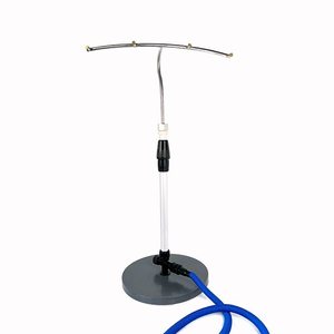 Mist Sprayer Stainless Steel Manual <b>Control</b> Garden Cooling Outdoor Water Spray <b>Stand</b> With Fine Misting Feature - Product Image 1