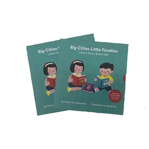 Stampa del libro di carta con copertina morbida per bambini di alta qualità all'ingrosso a colori piccoli pagine 108