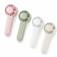 Ventilateur pliable portable avec design léger et compact pour le bureau, les voyages, l'extérieur, la maison, l'école, le camping, les femmes, les hommes, les enfants, utilisation estivale
