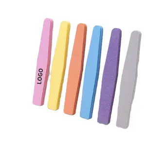 Factory Directly Sales Stylish Color Rhombus Diamond Nail Bumper Double Sided Professional Nail File