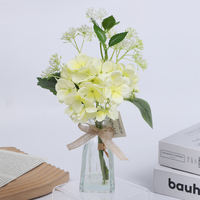 Fleurs artificielles réalistes et pots de fleurs décoratifs – Légères, toucher naturel, pour usage extérieur/intérieur, vente en gros